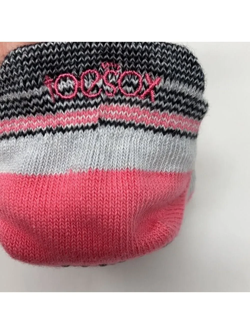 Toesox Full Toe Ballerina Grip Socks Small